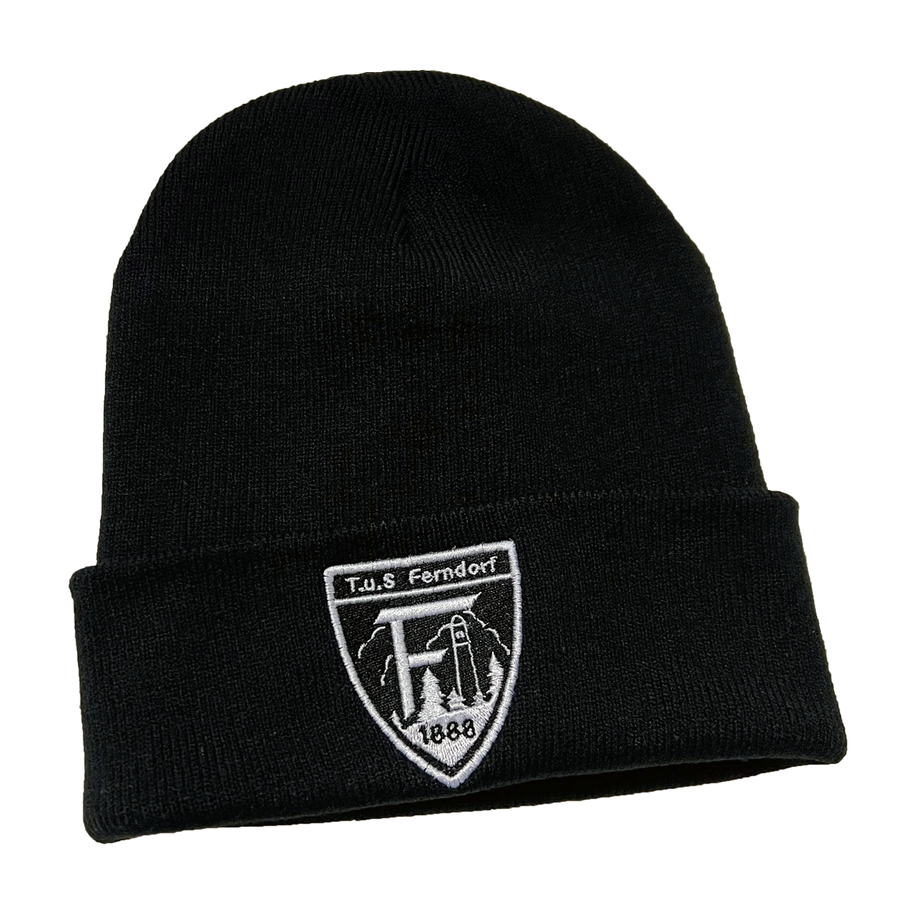 Klassische TuS-Ferndorf Beanie - Schwarz