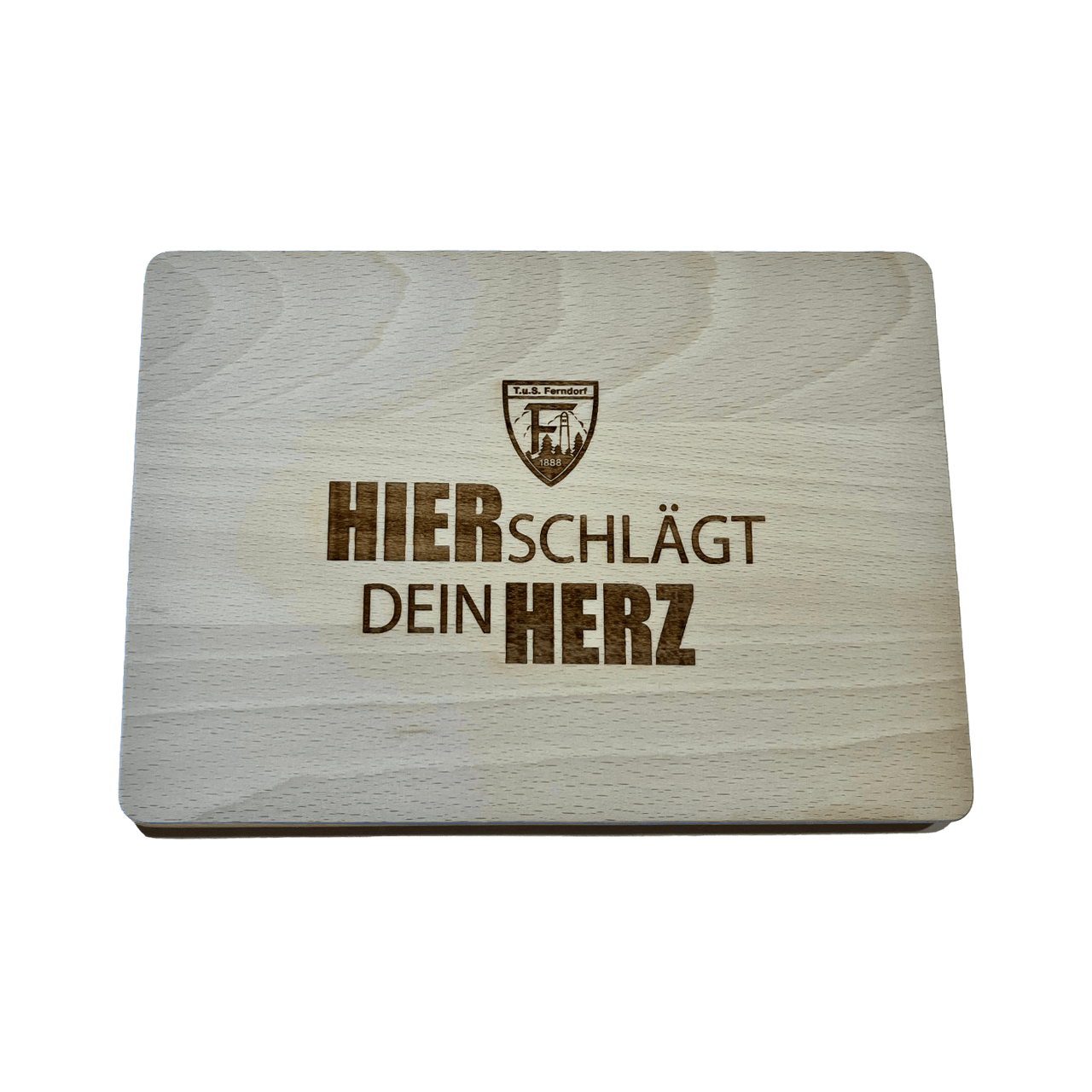 Holzbrettchen mit verschiedenen Motiven